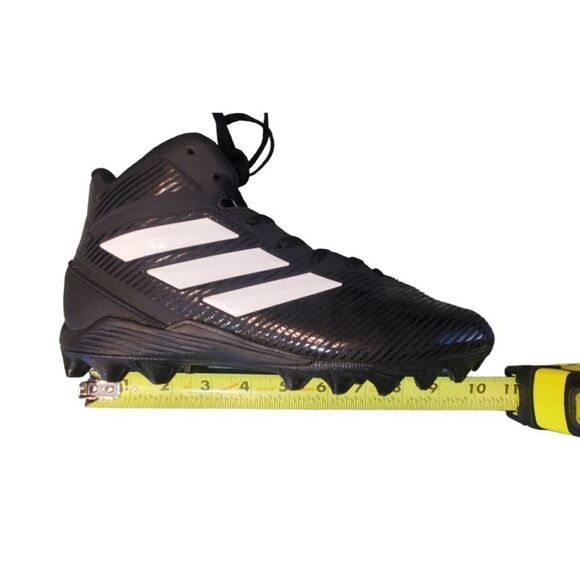 Adidas Freak Mid MD Black/White Football Cleats  Size 4.5  NO BOX - Picture 8 of 8